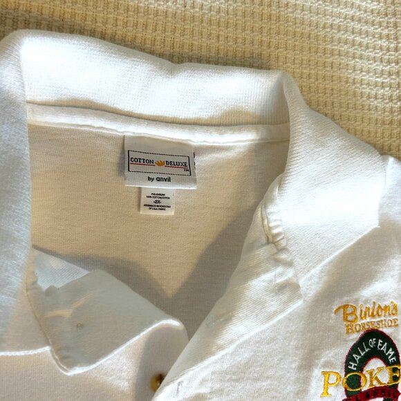 2 pk Binion's Horseshoe Casino Polo Shirts  - 2X - Picture 10 of 10